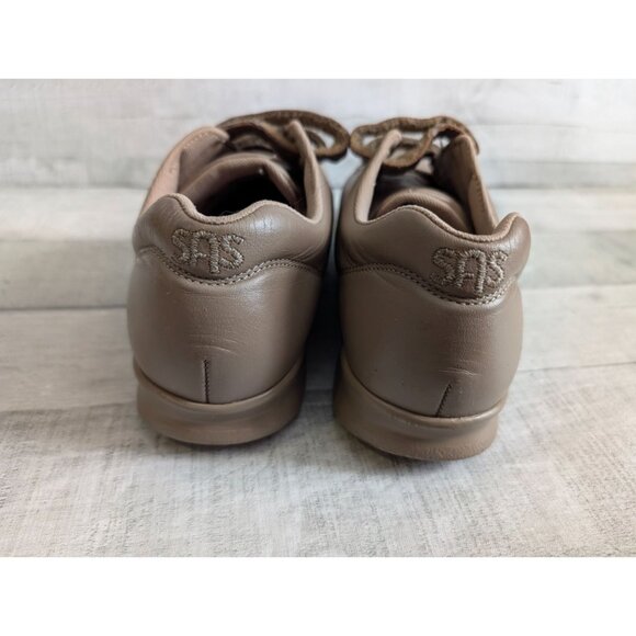 SAS Tripad Comfort Womens Taupe Leather Walking Shoes Size 7.5W - Picture 4 of 6